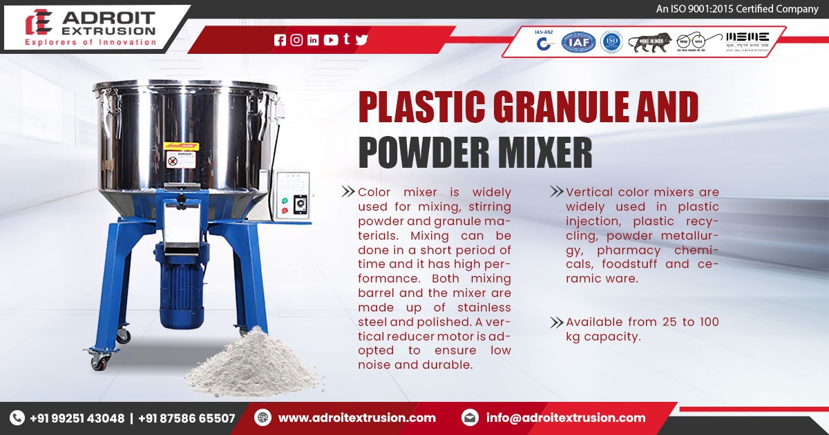 Plastic Granule and Powder Mixer in Bihar