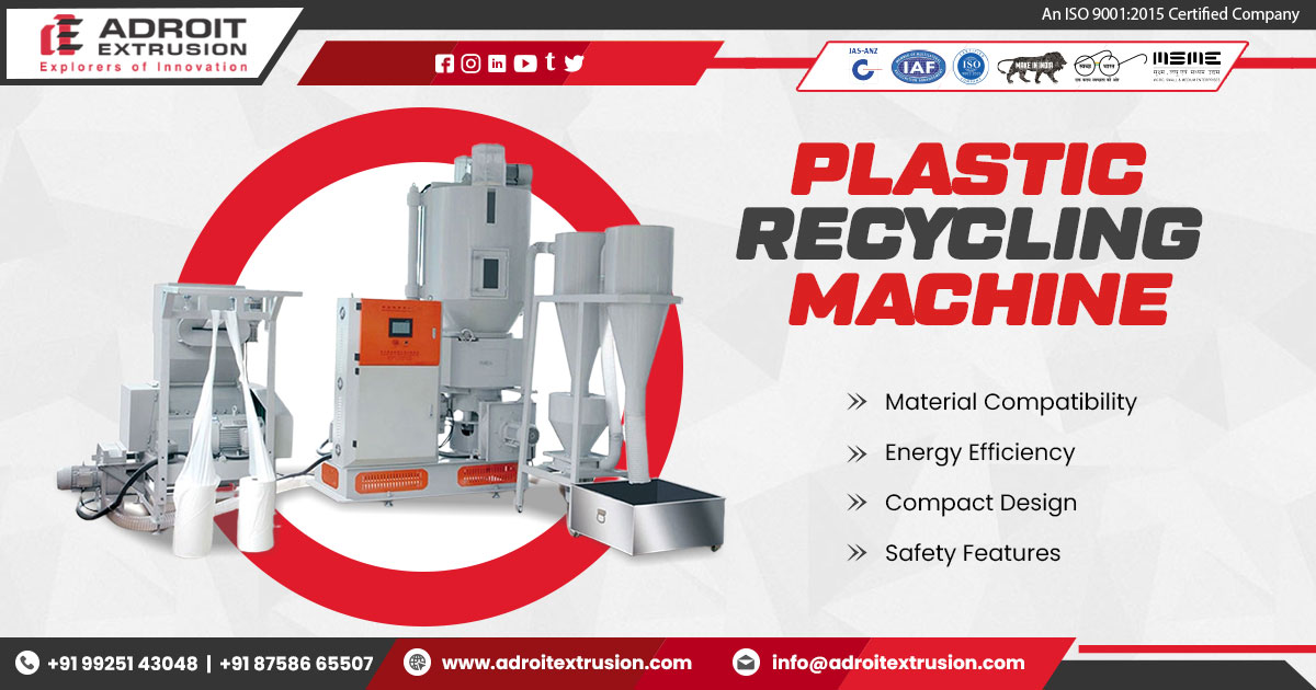 Supplier of Plastic Recycling Machine in Bengaluru