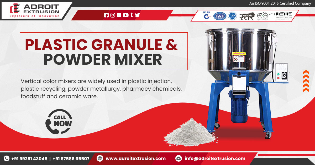Plastic Granule and Powder Mixer in Andhra Pradesh