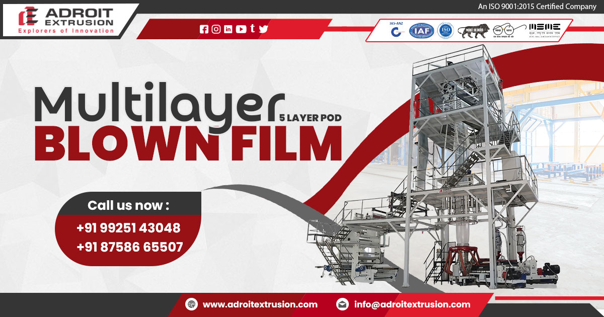Exporter of Multi Layer Blown Film Machine in Turkiye