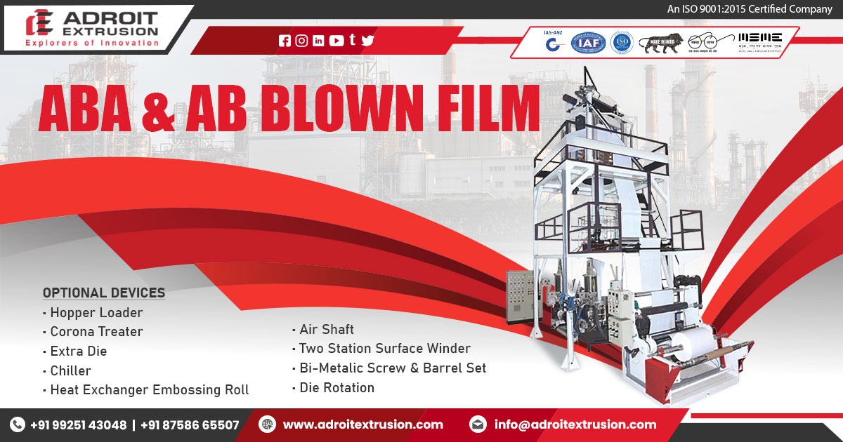Exporter of ABA and AB Blown Film Machine in Jordan