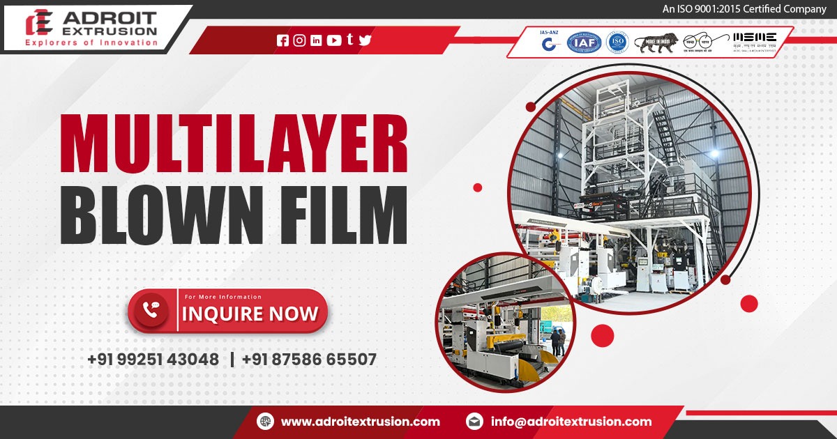 Exporter of Multilayer Blown Film Machine in Jordan