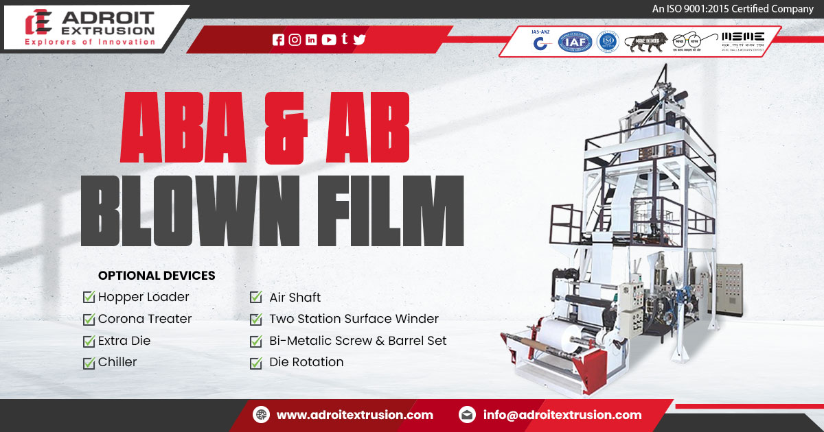 Supplier of ABA Blown Film Machine in Kerala