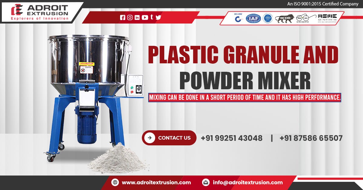 Plastic Granule and Powder Mixer in Maharashtra.