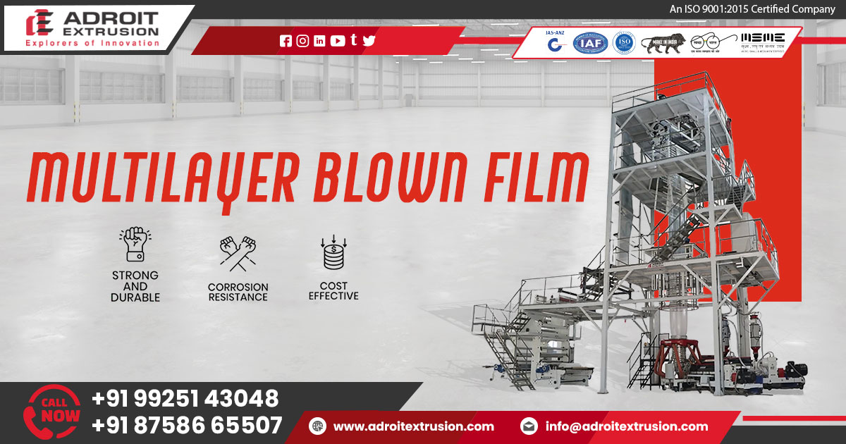 Exporter of Multi Layer Blown Film Machine in Morocco