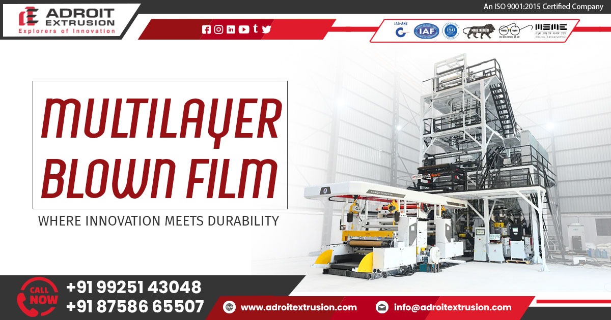 Exporter of Multi Layer Blown Film Machine Kuwait