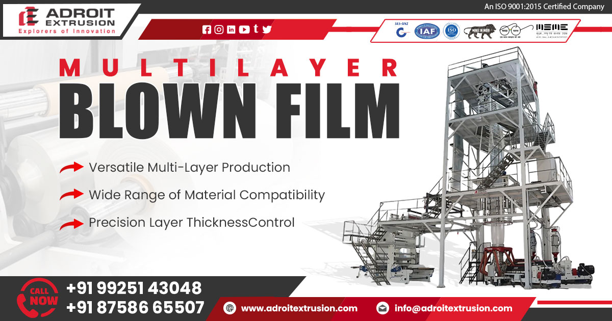 Exporter of Multilayer Blown Film Extrusion Machine in Nigeria