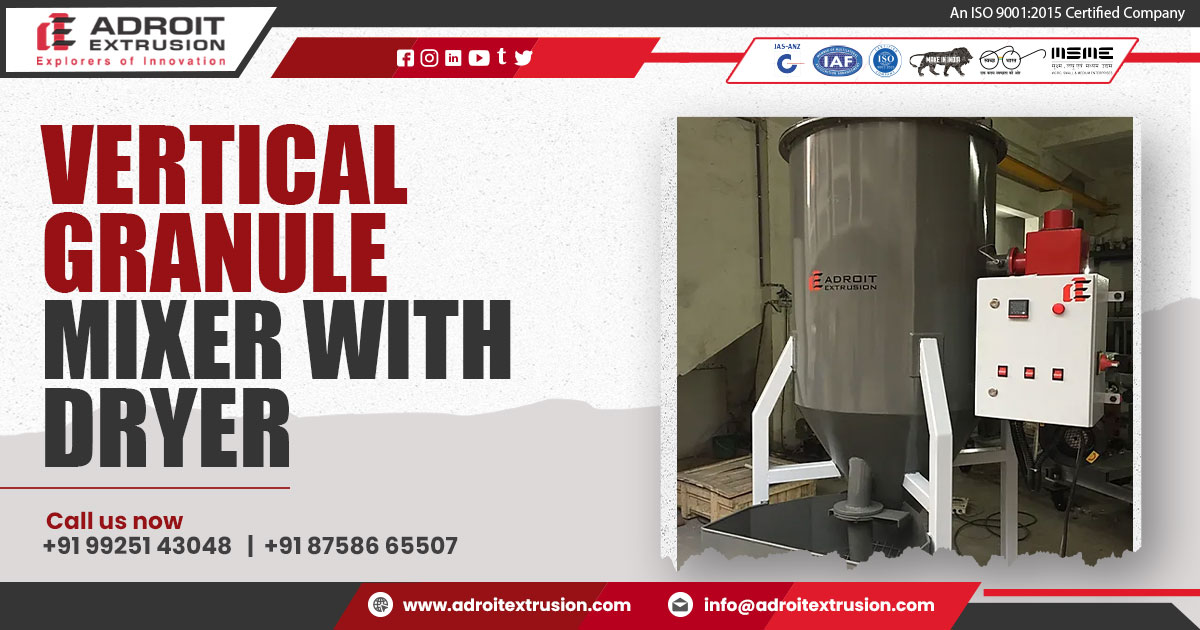 vertical granule mixer with dryer in karnataka