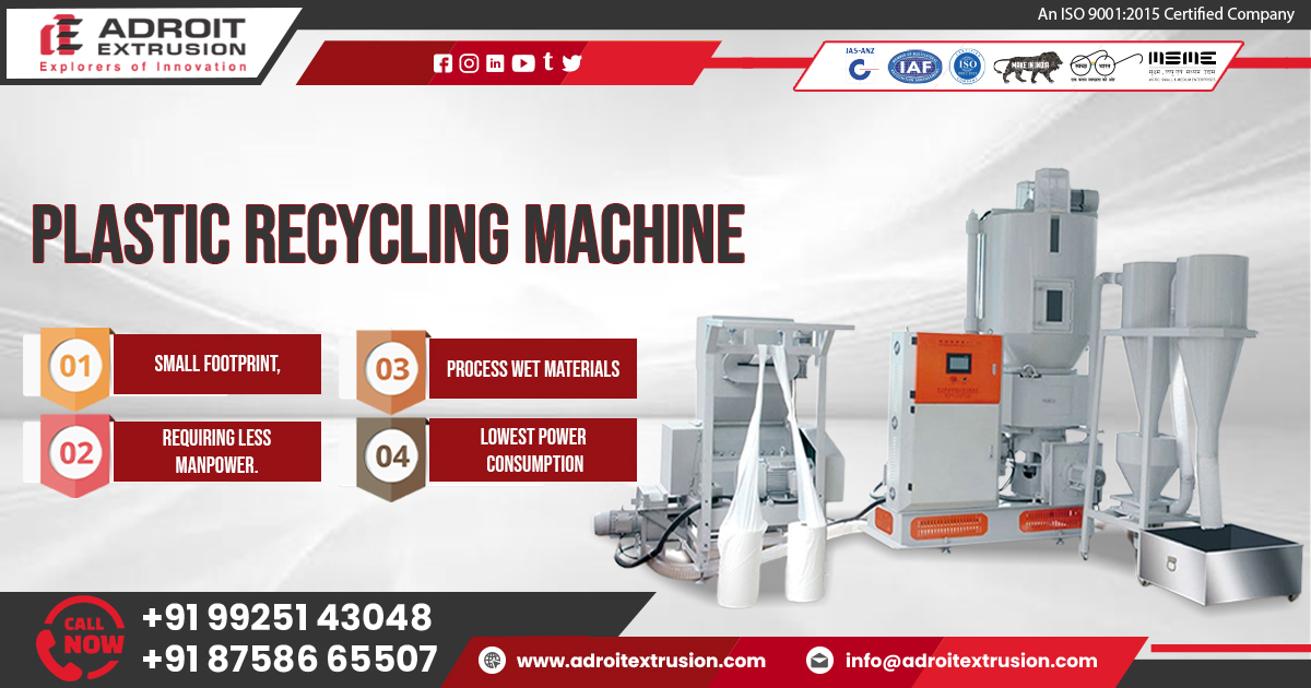 Supplier of Plastic Recycling Machine in Kerala