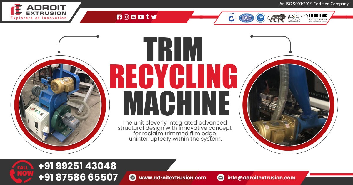 Supplier of Trim Recycling Machine in Telangana