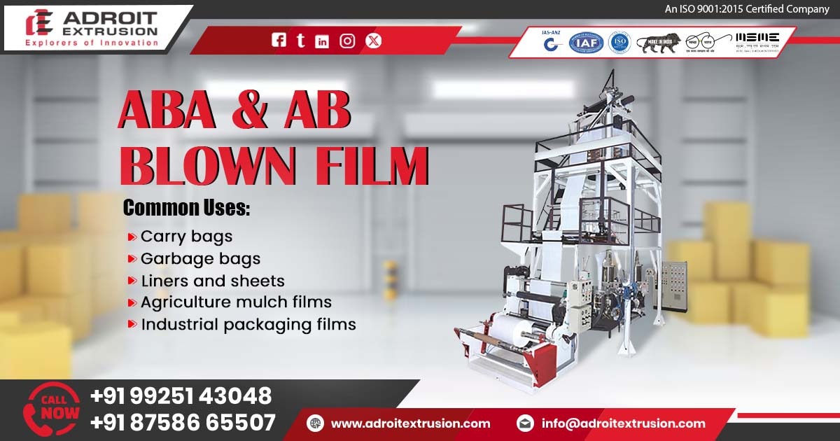 ABA Co-extrusion Blown Film Machine in Chhattisgarh