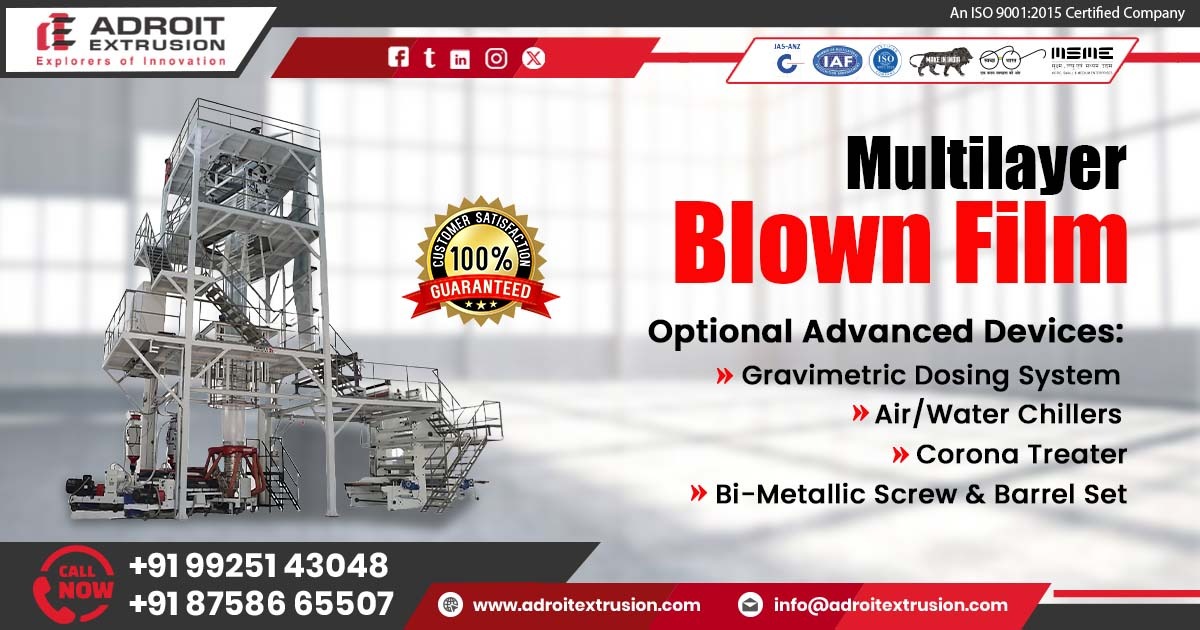 7 Layer Co-Extrusion Blown Film Machine Manufacturer