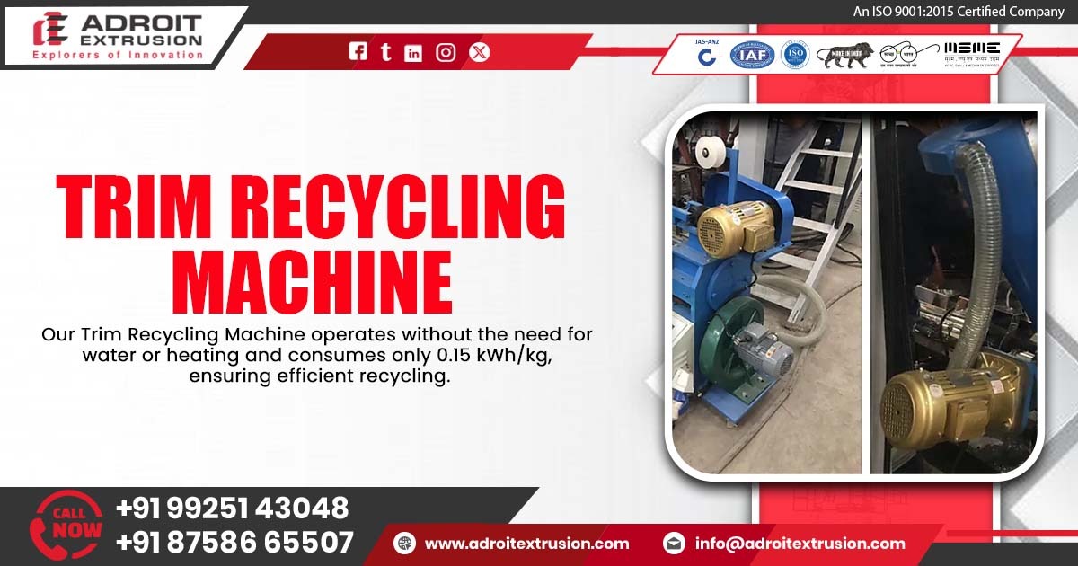Supplier of Trim Recycling Machine in Uttar Pradesh