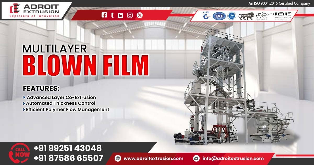 High-Performance Multilayer Blown Film Extrusion Machine