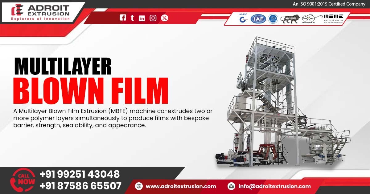 Multilayer Blown Film Extrusion Machine in Mozambique