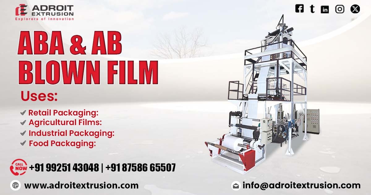 Premium ABA Blown Film Extrusion Machine in Punjab