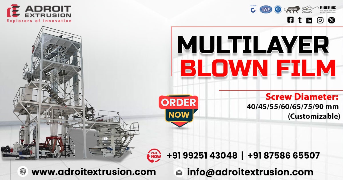 7 layer Blown Film Extrusion Line in Zambia