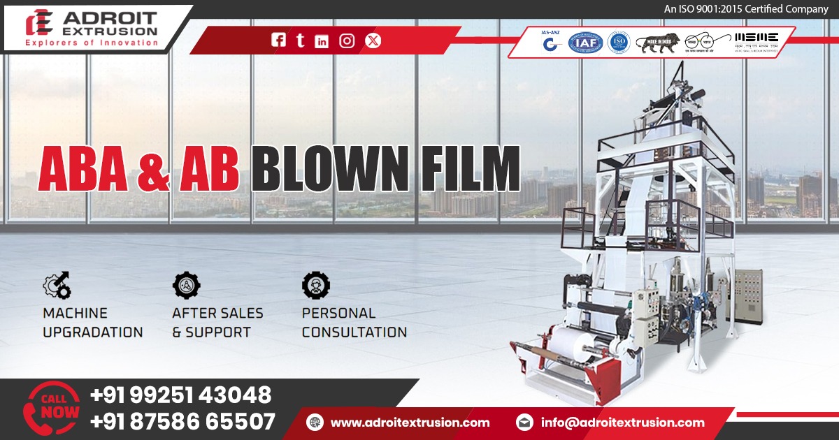 ABA Blown Film Extrusion Machine in Maharashtra