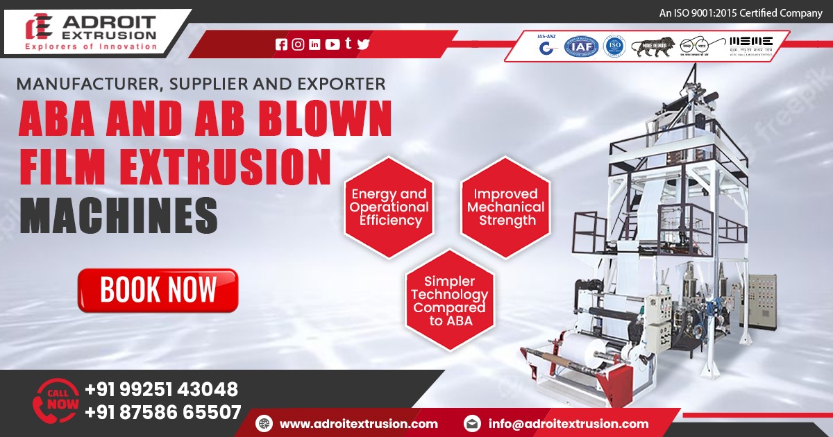 AB and ABA Co-Extrusion Blown Film Machine Manufacturer