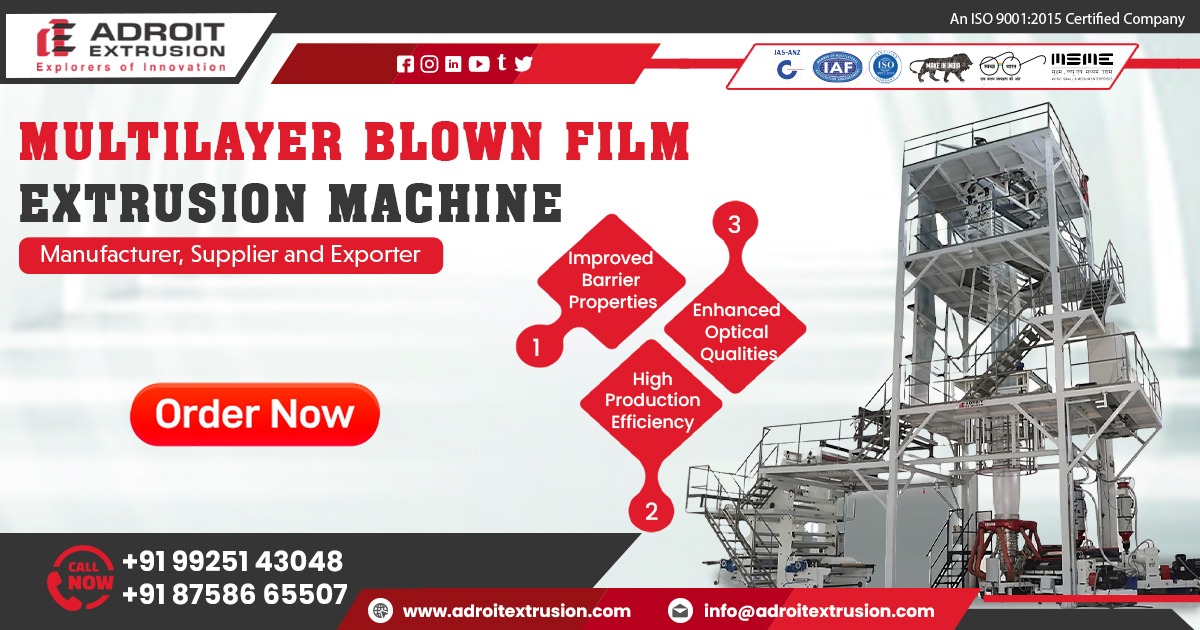 Multi-Layer Extrusion Machine - High Capacity Blown Film Line