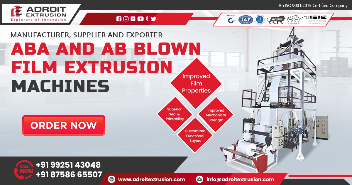 AB and ABA Co-Extrusion Blown Film Machine