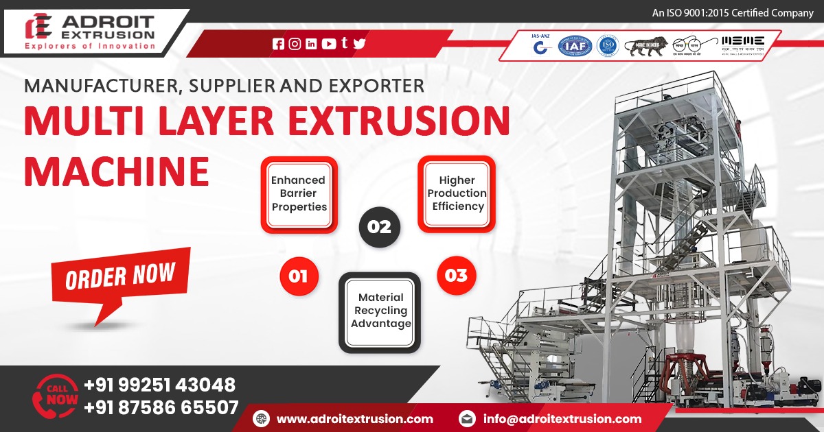 3-Layer Co-Extrusion Blown Film Line in Tunisia