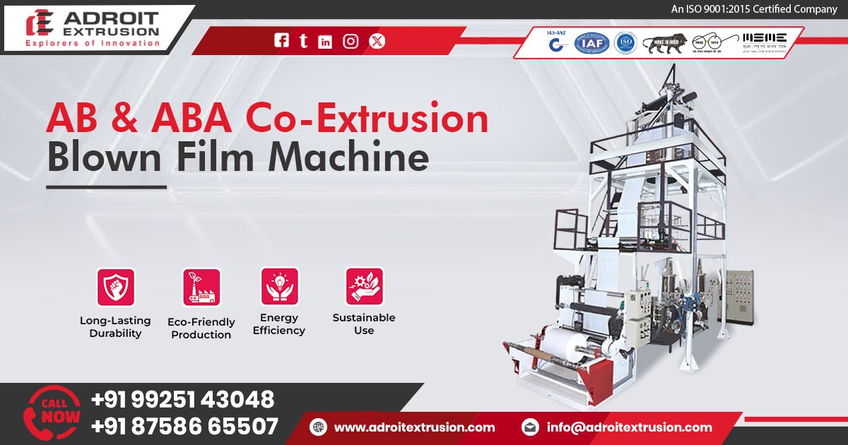 Co-extrusion AB and ABA Blown Film Machine