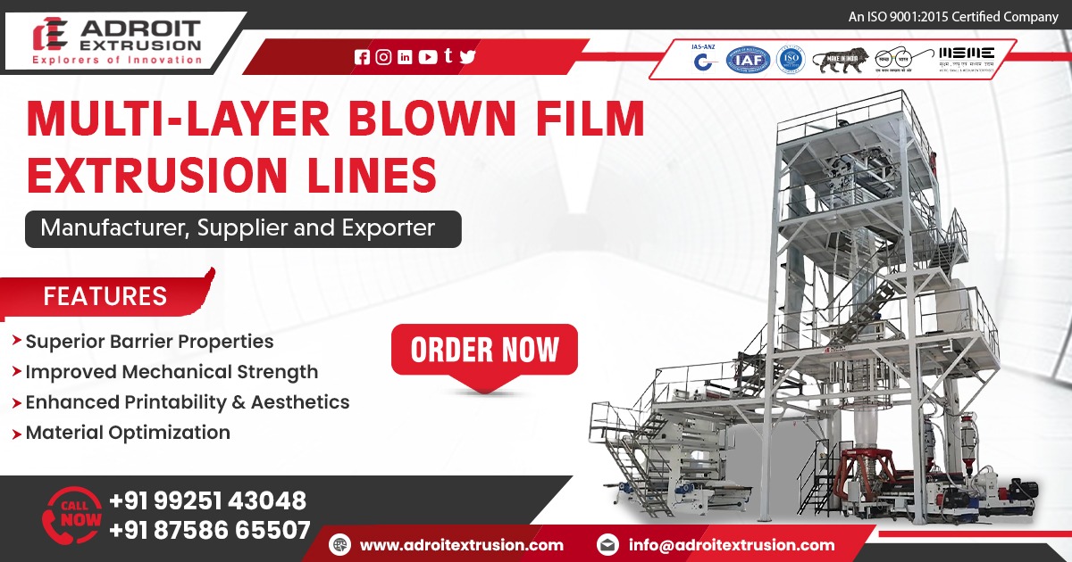 High-Performance Multi-Layer Blown Film Extrusion Systems