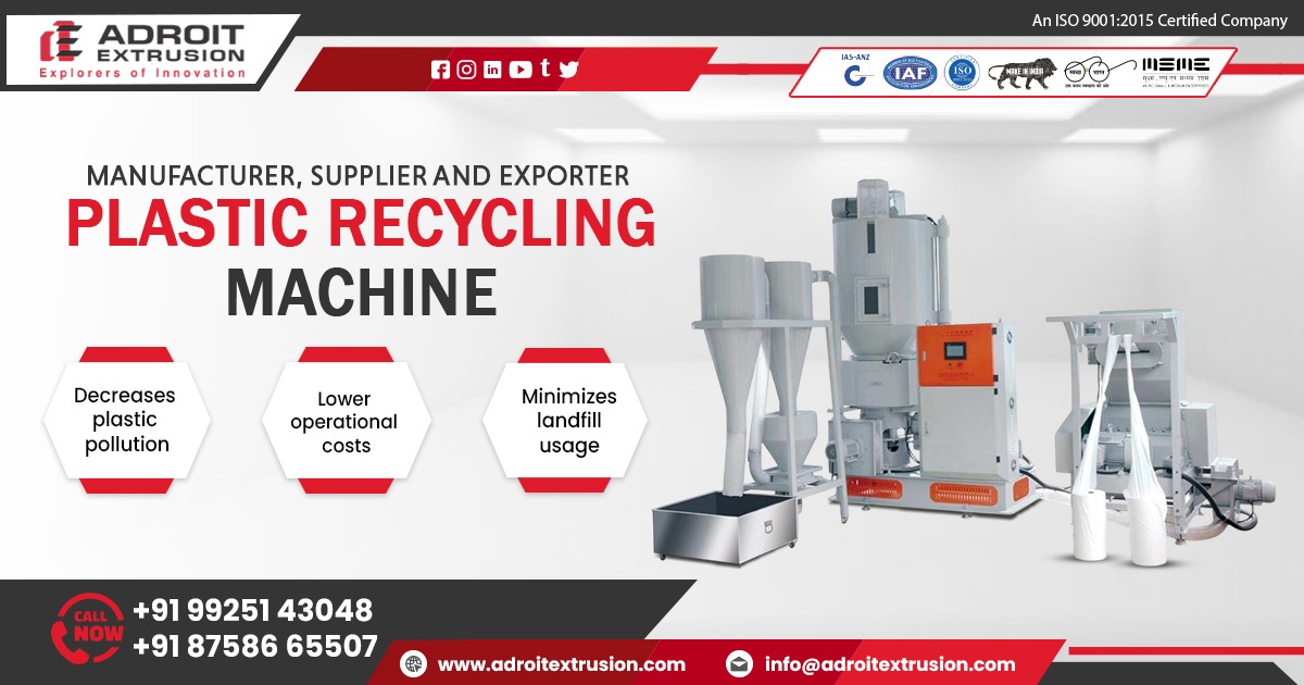 Plastic Recycling Machine in Madhya Pradesh