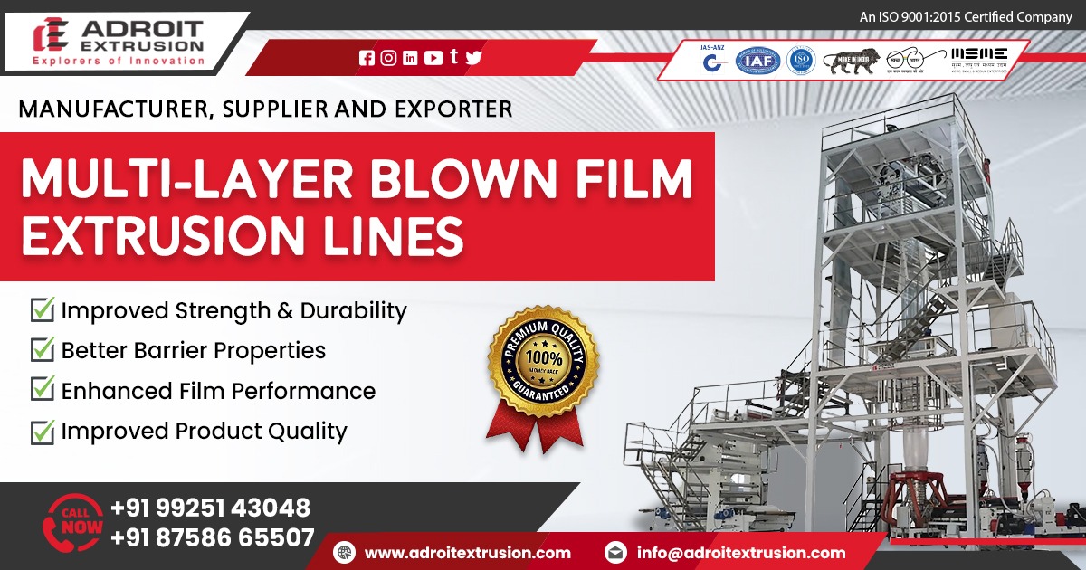 5 Layer Co-Extruded Blown Film Line in Bangladesh