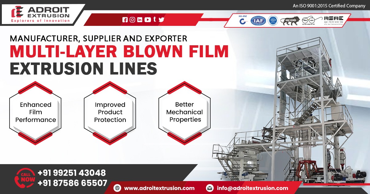Multi-Layer Blown Film Extrusion Lines for Industrial Films
