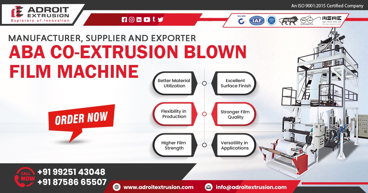 How to Choose the Best ABA Co-Extrusion Blown Film Machine