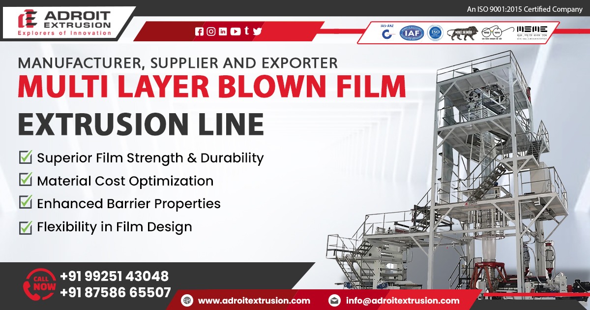 3 Layer vs 5 Layer vs 7 Layer Blown Film Extrusion Line