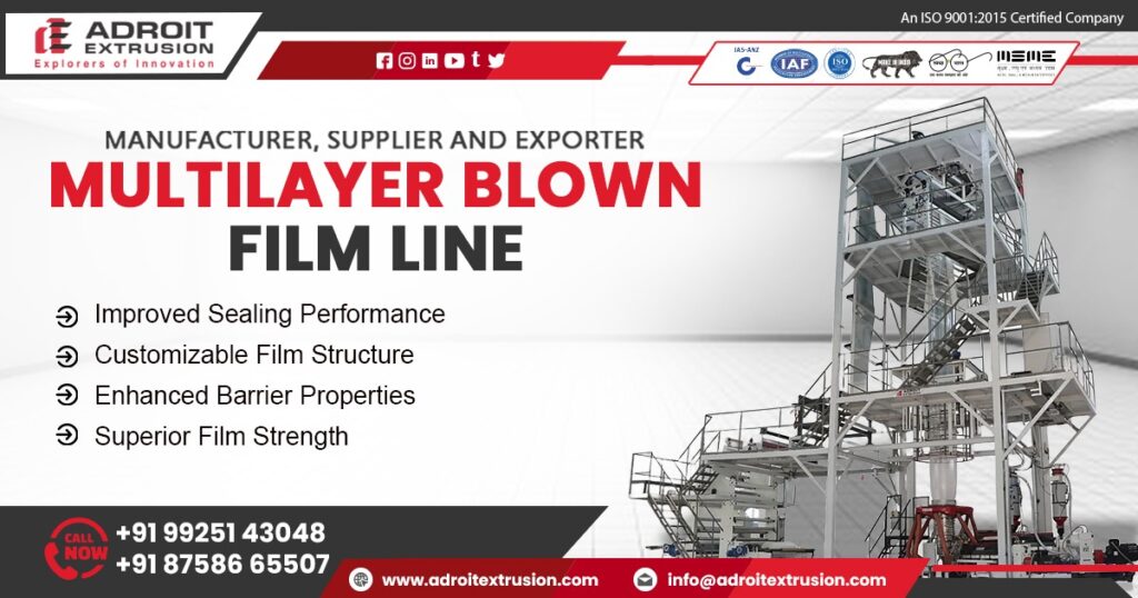 High Capacity Multilayer Blown Film Line Manufacturer