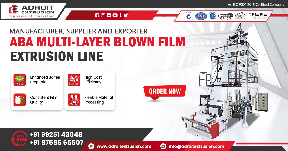 ABA Multilayer Blown Film Extrusion Line
