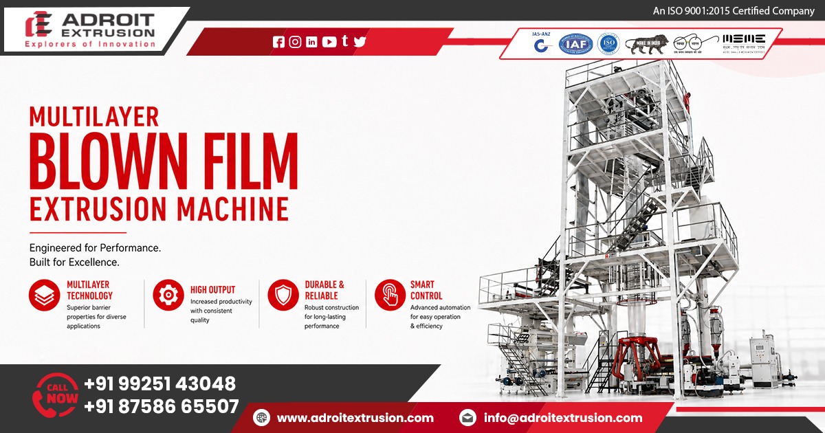 Boost Packaging Performance with a Multilayer Blown Film Extrusion Machine