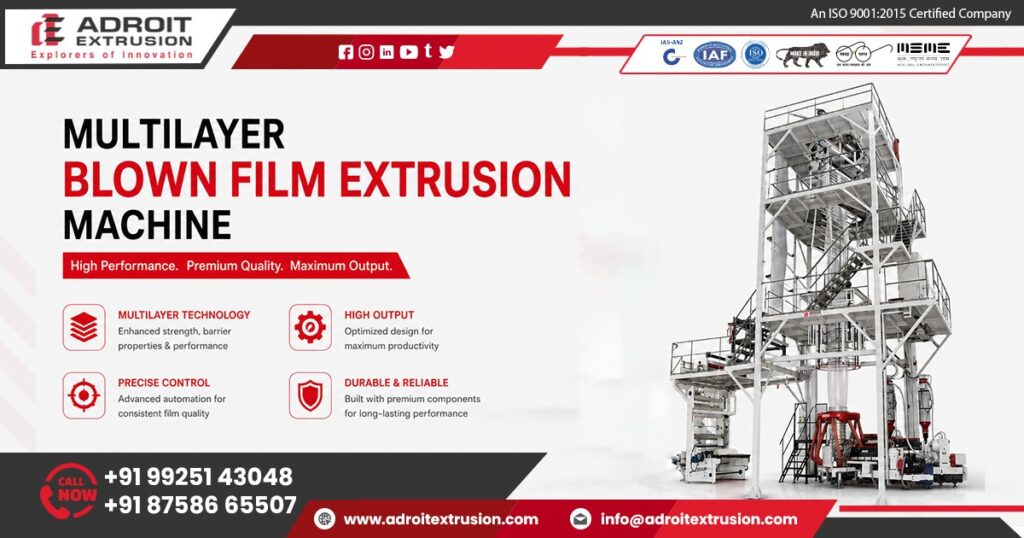 Exporter of LDPE HDPE LLDPE Blown Film Extrusion Film Machine