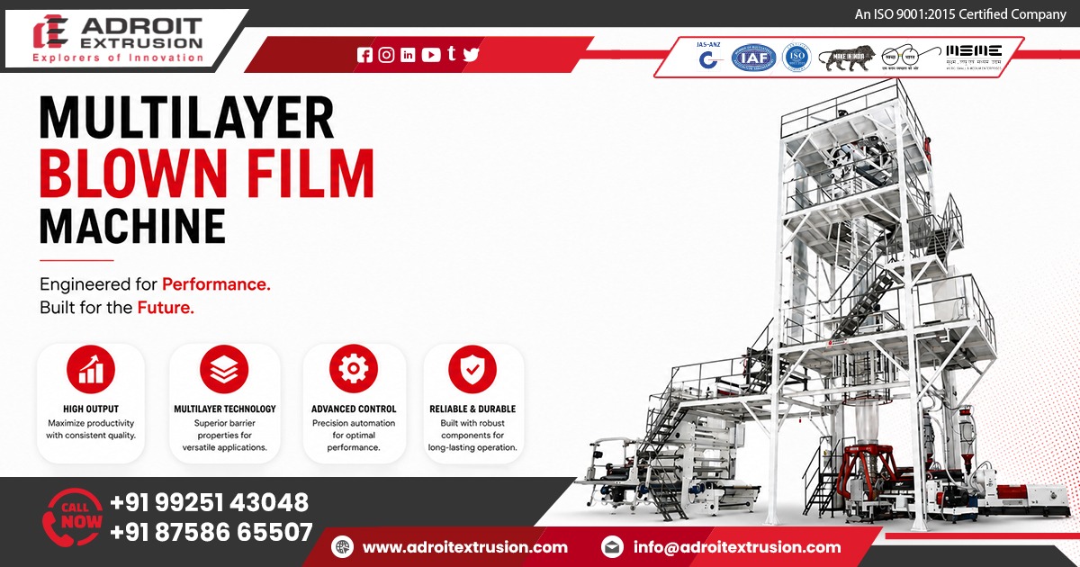 High Quality Multilayer Blown Film Extrusion Machine