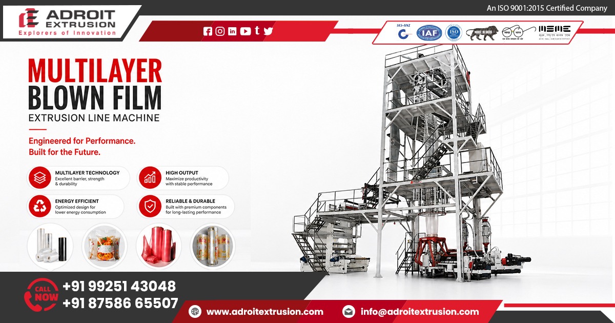 Best Multi Layer Blown Film Extrusion Line Manufacturer