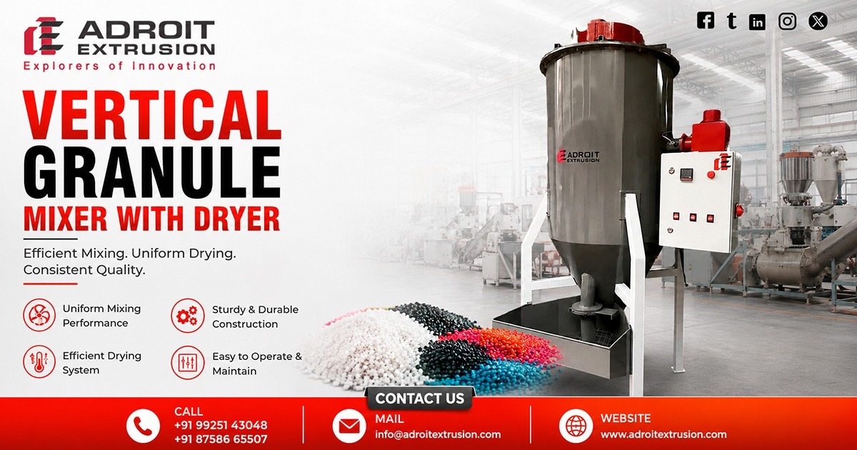 Vertical Granule Mixer with Dryer in Maharashtra