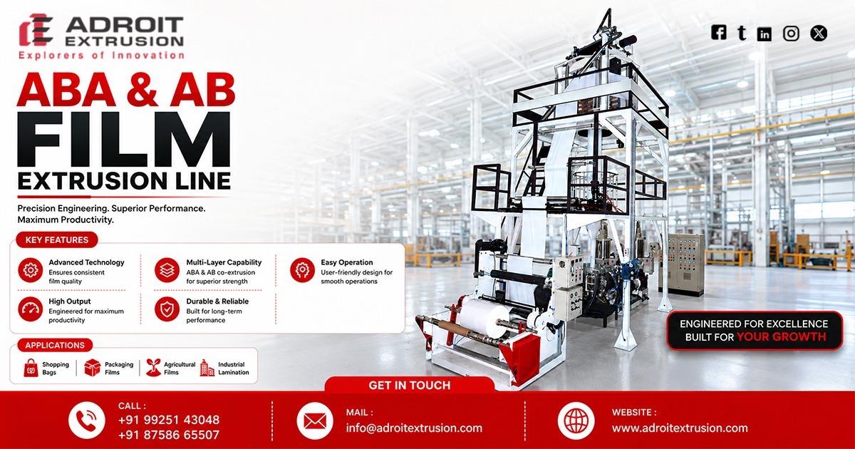 ABA and AB Film Extrusion Line in Punjab