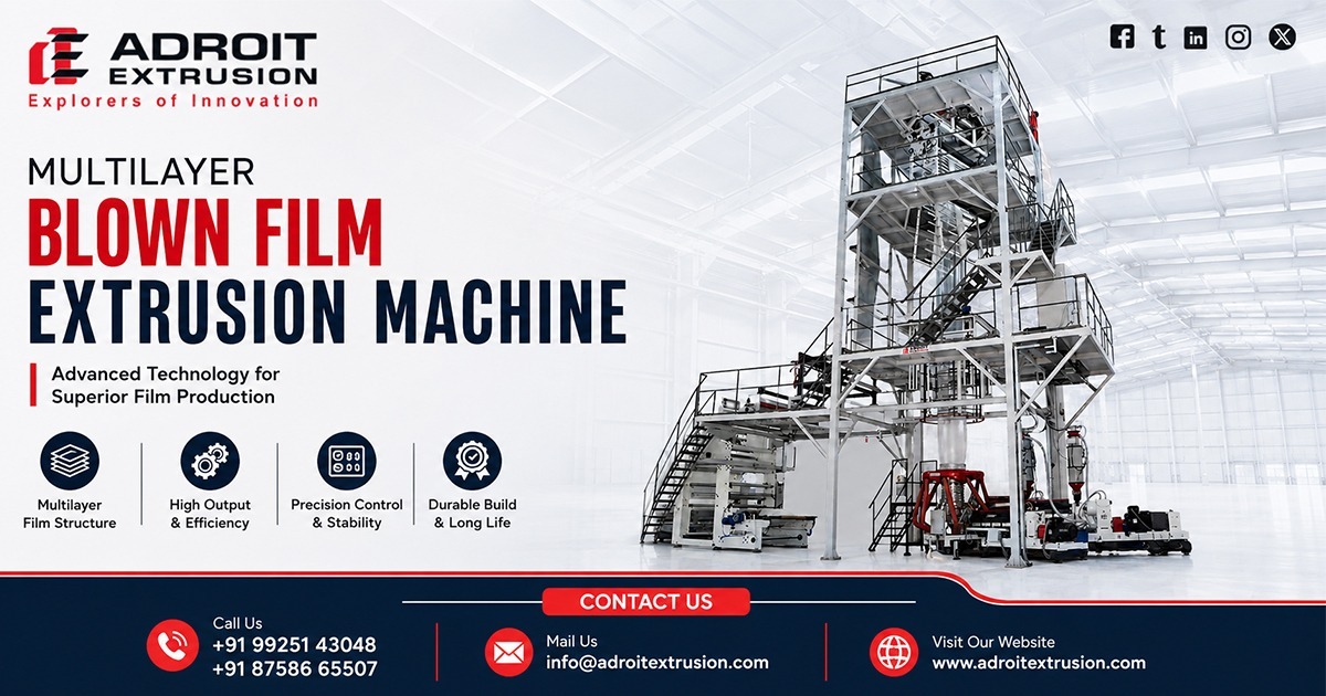 5-Layer Co-Extrusion Blown Film Line for Egypt