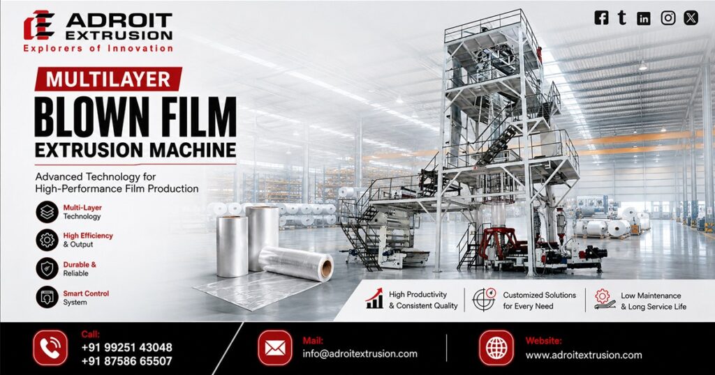 7 Layer Barrier Blown Film Extrusion Machine