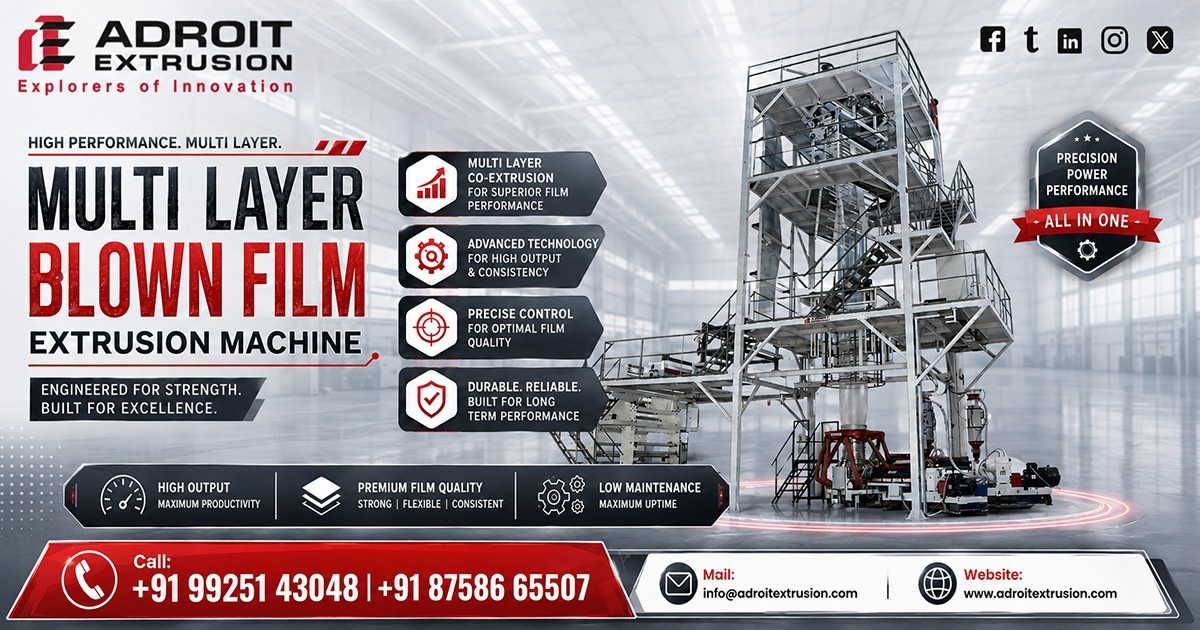Multi Layer Blown Film Extrusion Machine Exporter