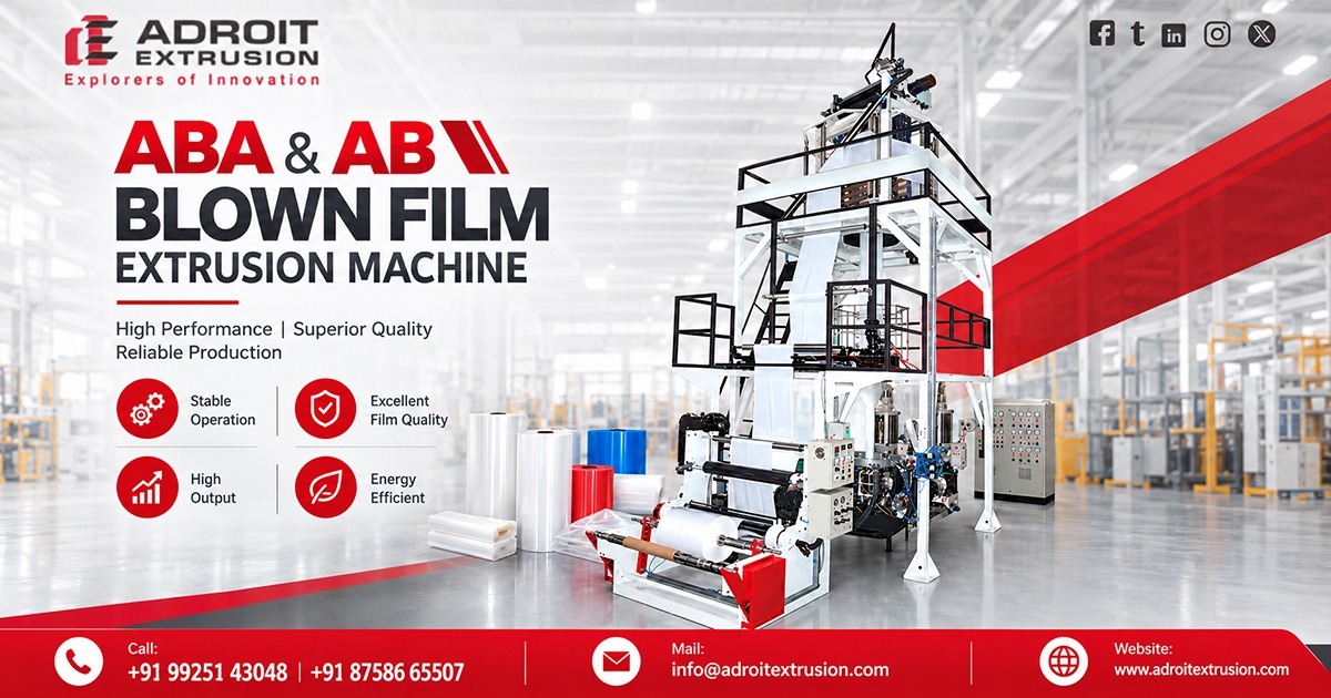 Co-extrusion AB and ABA Blown Film Machine