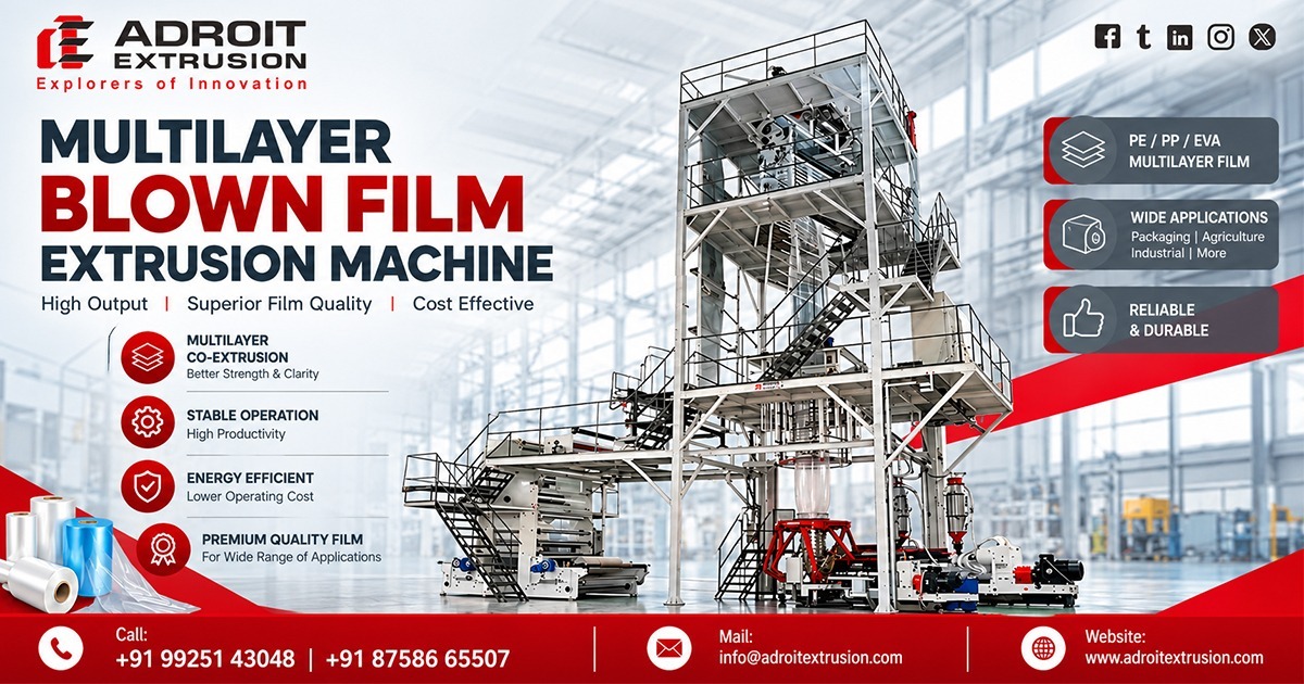 What is the Manufacturing Process of Blown Film Extrusion?